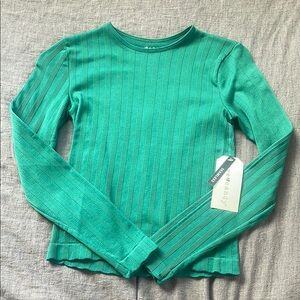 Kids green long sleeve